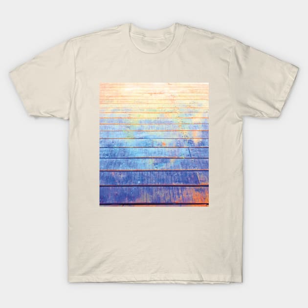 Saturated wood T-Shirt by helengarvey